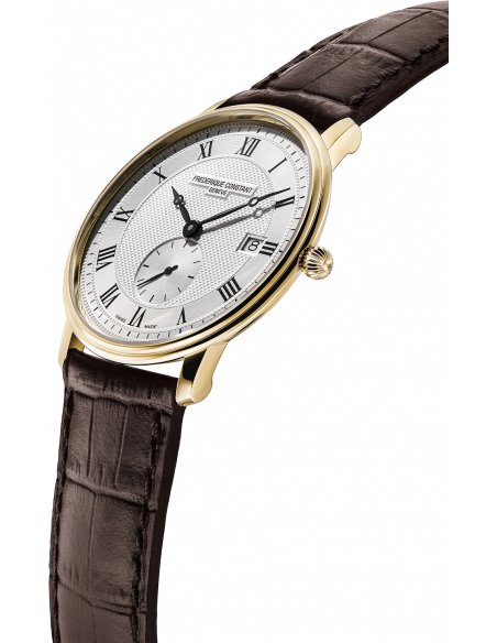 Frederique Constant Slimline pequeño segundo reloj de cuarzo FC-245M5S5