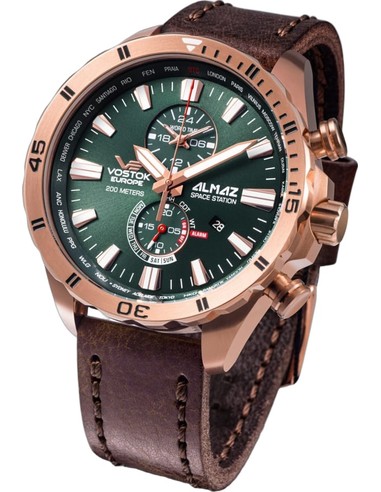 Vostok Europe Almaz宇宙ステーション 多機能 YM8J-320B656 ウォッチ - 1