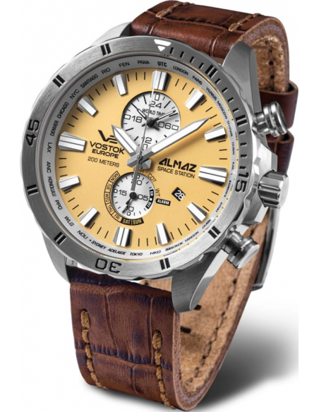 Vostok Europe Almaz Űrállomás multifunkcionális YM8J-320A655 Karóra - 1