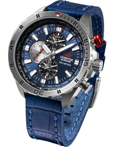 Vostok Europe Almaz Space Station Multifunctional YM26-320A652 Uhr - 1
