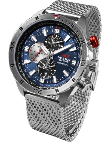 Vostok Europe Almaz Space Station Multifunctional YM26-320A652B Uhr - 1