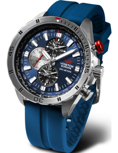 Vostok Europe Almaz Űrállomás multifunkcionális YM26-320A652S Karóra - 1
