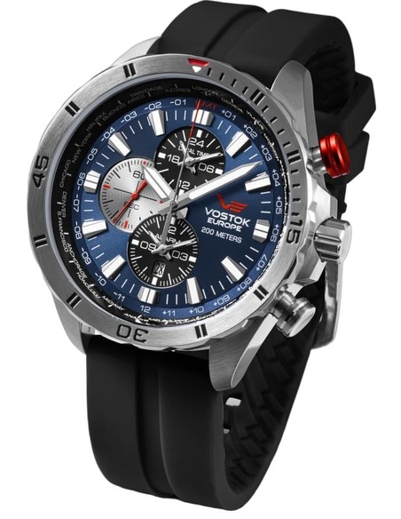 Vostok Europe Almaz Stația spațială multifuncțională YM26-320A652S Ceas - 1