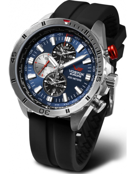 Vostok Europe Almaz Űrállomás multifunkcionális YM26-320A652S Karóra - 1