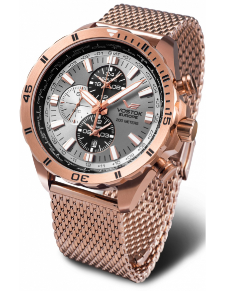Vostok Europe Almaz Space Station Multifunctional YM26-320B653B Uhr - 1