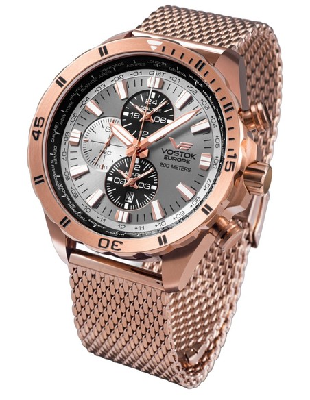 Vostok Europe Almaz Stacja kosmiczna wielofunkcyjna YM26-320B653B Zegarek - 1