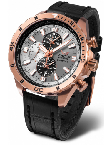 Vostok Europe Almaz Space Station Multifunctional YM26-320B653 Watch
