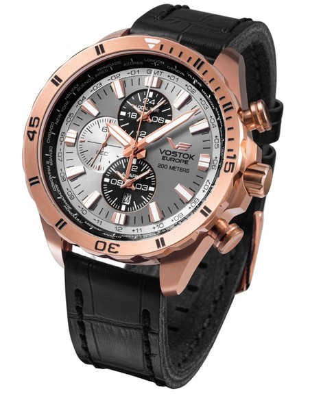 Vostok Europe Almaz Stacja kosmiczna Wielofunkcyjna YM26-320B653 Zegarek - 1
