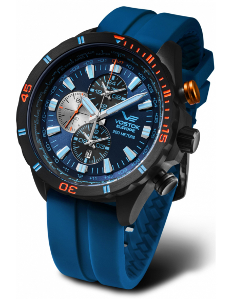 Vostok Europe Almaz romstasjon multifunksjonell YM26-320C654S Klokke - 1