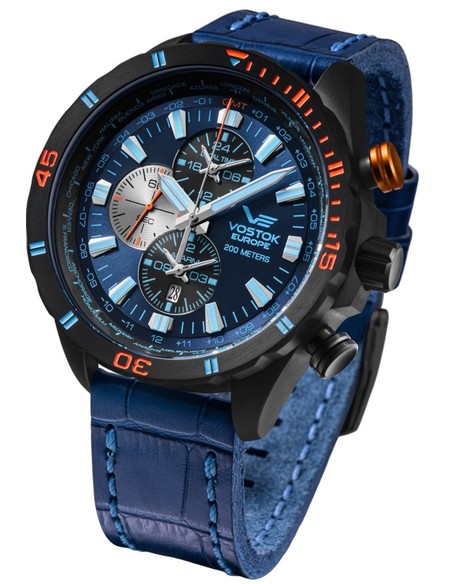 Vostok Europe Almaz Space Station Multifunctional YM26-320C654 Uhr - 1