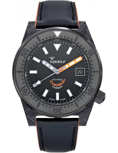 Hodinky Squale T-183 Forged Carbon Orange - 1
