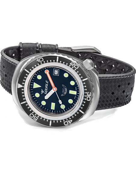 Професійний дайвінг-годинник Squale 2002 101 Atmos, польський чорний - 3
