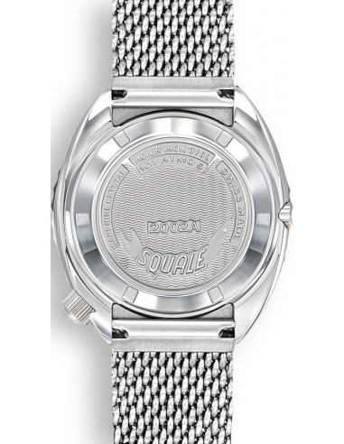 Squale 2002 Scafandru profesional de scufundări Blue-Red Ceas 2002.SS.BLR.BL.BL.ME22 - 4