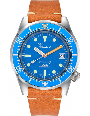 Squale 1521 -026/A Ocean Blue profesjonell Klokke - 5