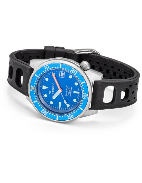 Squale 1521-026/A Blau Taucheruhr - 3