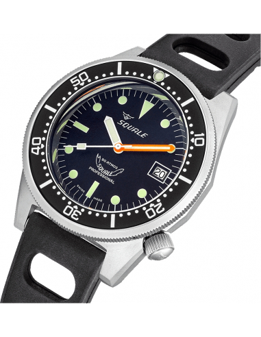 Squale 1521-026/A Blasted professional diving Watch - 2