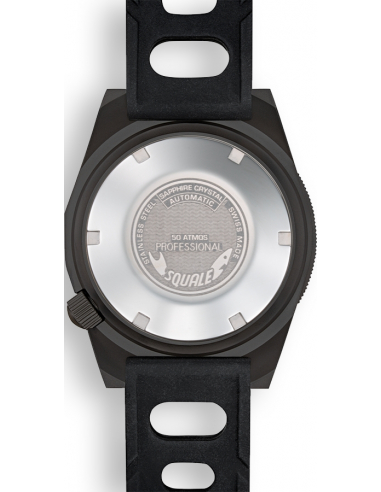 Squale 1521-026/A Μαύρο PVD για επαγγελματικές καταδύσεις Pολόι - 4