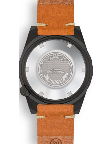Squale 1521-026/A Fekete PVD professzionális búvárkodás Karóra - 8