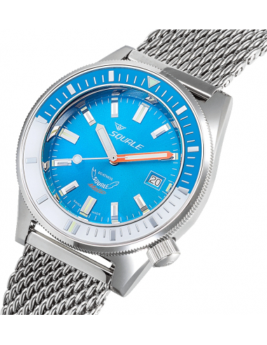 Squale Squalematic 60ATM Light Blue Taucheruhr - 10