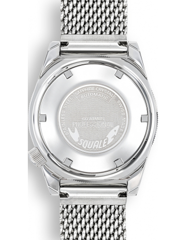Squale Squalematic 60ATM Light Blue plongée professionnelle Montre - 11