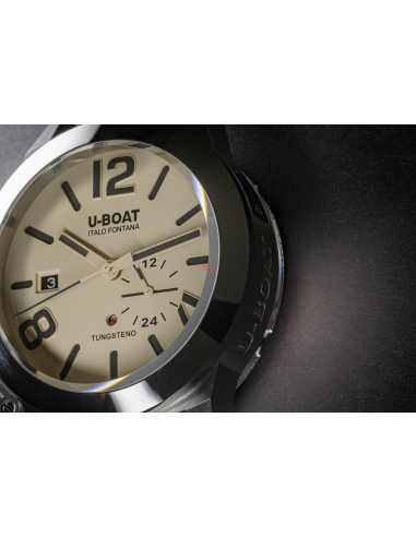 U-BOAT Classic 42 Tungsteno Beige Montre 8892 - 3