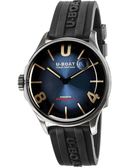 U-BOAT Darkmoon 40mm Blue SS 9021 Klokke - 1