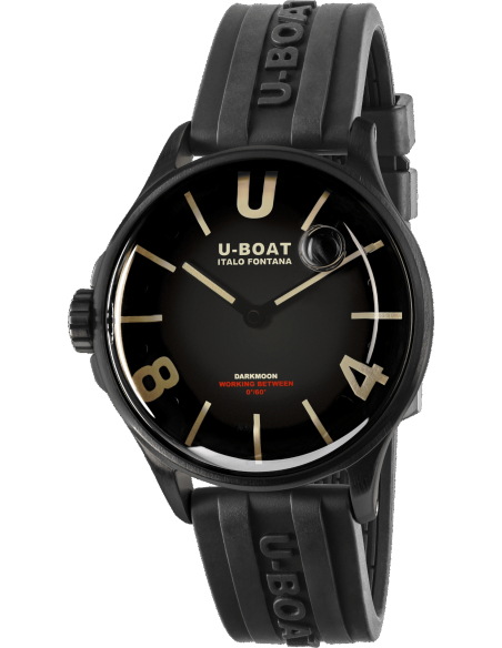 U-BOAT Darkmoon 40mm Noir IPB 9019 Montre - 1