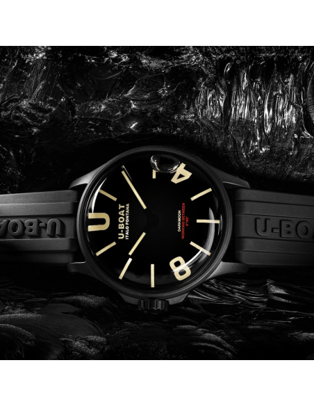 U-BOAT Darkmoon 40mm Noir IPB 9019 Montre - 3