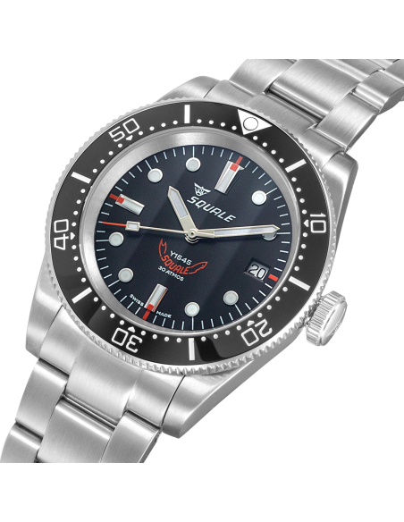 Squale 1545コレクション 自動巻き腕時計 1545BKBKC.ACC - 2