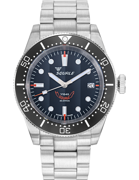 Squale 1545 Collection Automatique Montre 1545BKBKC.ACC - 1
