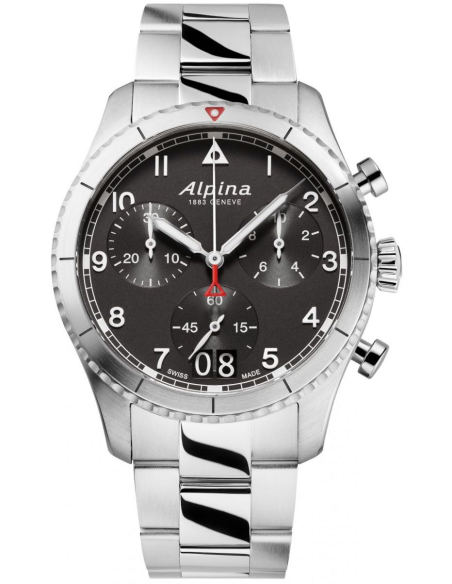 Hodinky Alpina Startimer Pilot Quartz Chronograph AL-372BW4S26B - 1