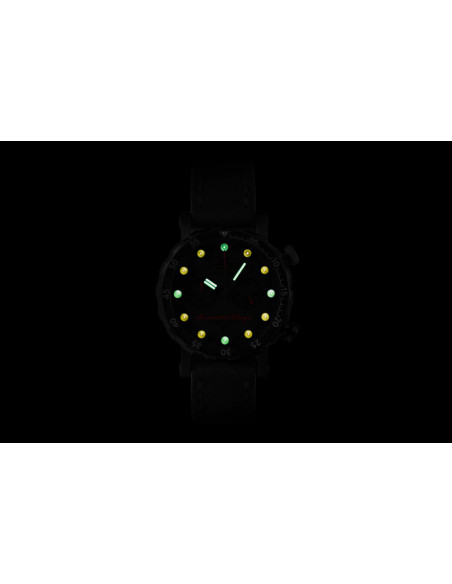Hodinky Vostok Europe SSN-571 Nuclear Submarine Chronograph VK64-571C611B - 3