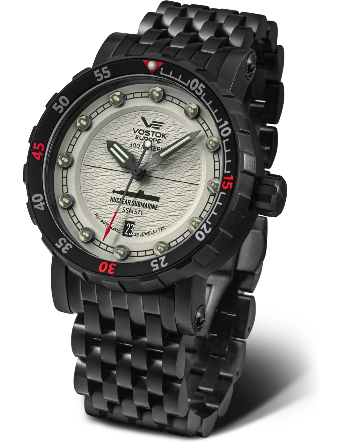 Vostok Europe SSN-571 Nuclear Submarine Ceas NH35-571C607B