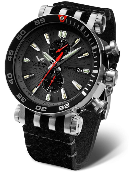 Vostok Europe Energia Rocket Chrono Karóra VK61-575A588S - 2