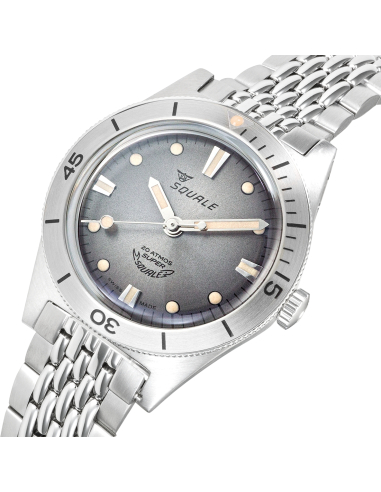 Squale Super Squale Napsugár szürke karkötő Karóra SUPERSSG.AC - 2