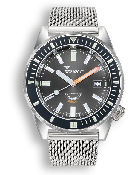 Squale Maticグレー ウォッチ MATICXSA.ME22 - 1
