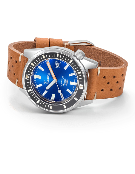 Squale Squalematic 60ATM Azul oscuro buceo profesional Reloj MATICXSB.PTC - 3