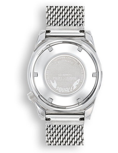 Squale Squalematic 60ATM σκούρο μπλε επαγγελματικές καταδύσεις Pολόι MATICXSB.PTC - 8