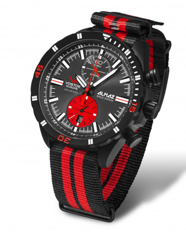 Vostok Europe 6S11-320C260N Almaz chronograf Zegarek - 1