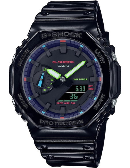 Casio G-SHOCK Classic GA-2100RGB-1AER 腕時計 - 1