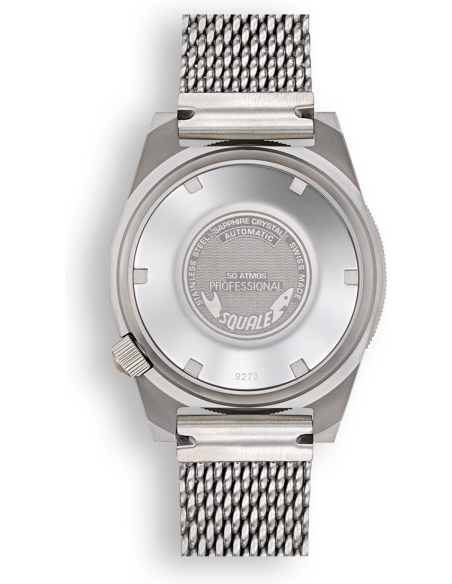 Squale 1521 Plasă sablată Militaire Ceas 1521MILBL.ME20 - 4