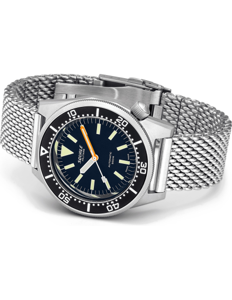 Hodinky Squale 1521 Militaire Blasted Mesh 1521MILBL.ME20 - 3