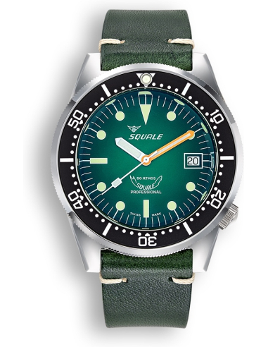 Squale 1521 Πράσινη ακτίνα 1521PROFGR.PVE Pολόι - 1