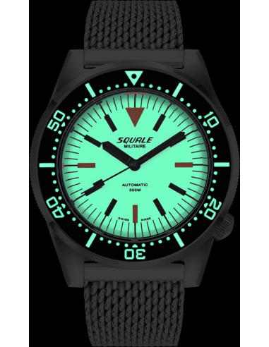 Squale 1521フルルミナス ミリタリー 1521FUMIWT.ME20 ウォッチ - 5