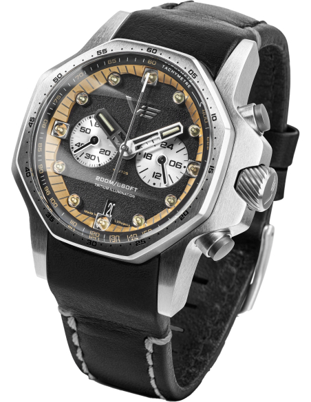 Vostok Europe Atomic Age Sakharov Line VK64-640A700 Montre - 2