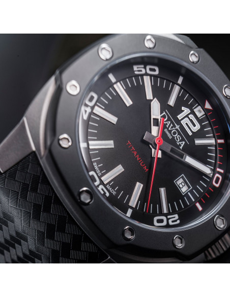 Титановий автоматичний годинник Davosa 161.561.55 - 3