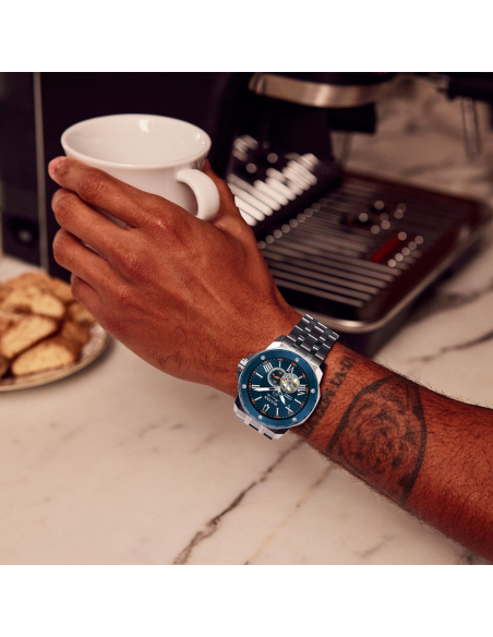 Bulova Marine Starオートマチック 98A302 ウォッチ - 4