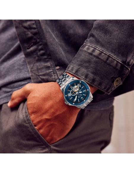 Bulova Marine Starオートマチック 98A302 ウォッチ - 5