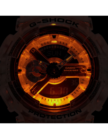 Hodinky Casio G-SHOCK 40th Anniversary Clear Remix GA-114RX-7AER - 9