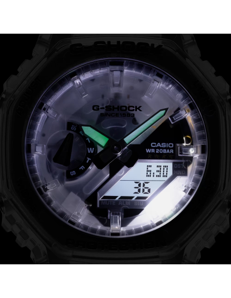 Casio G-SHOCK 40th Anniversary Clear Remix GA-2140RX-7AER Reloj - 8
